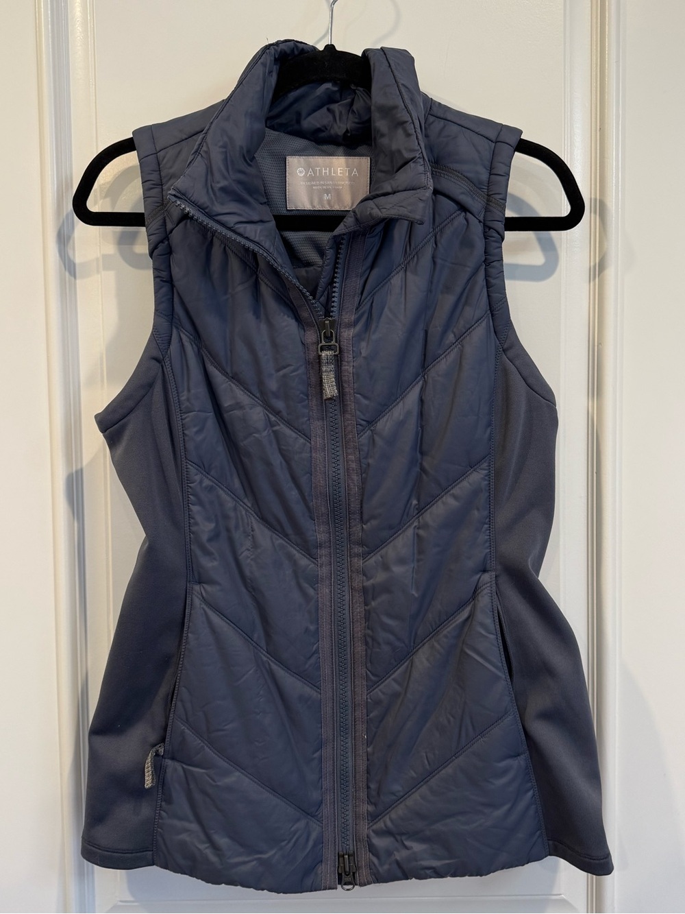 Athleta Rockridge Blue Primaloft Vest - size M